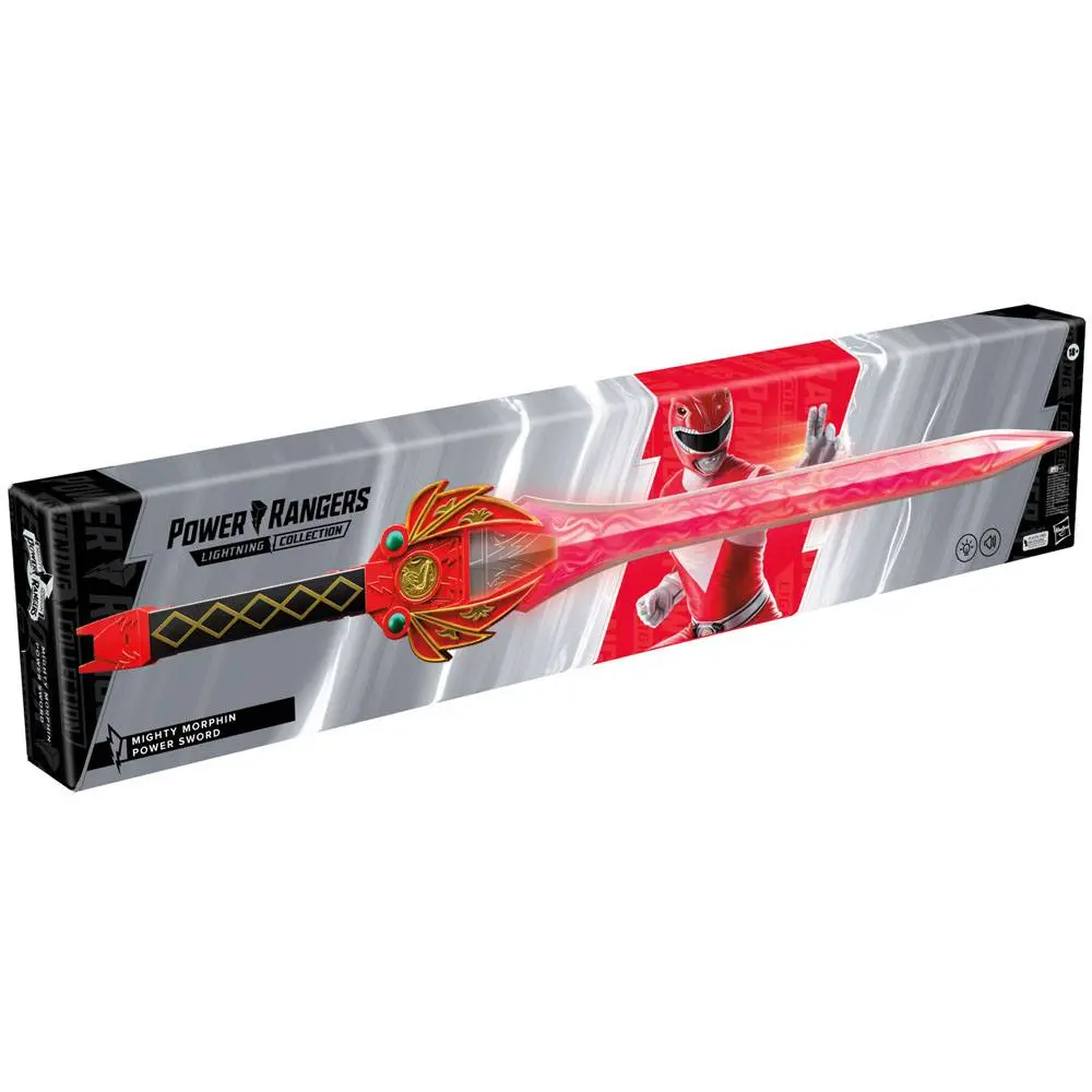 Mighty Morphin Power Rangers Lightning Collection Premium Roleplay Replica 2022 Red Ranger Power Sword product photo