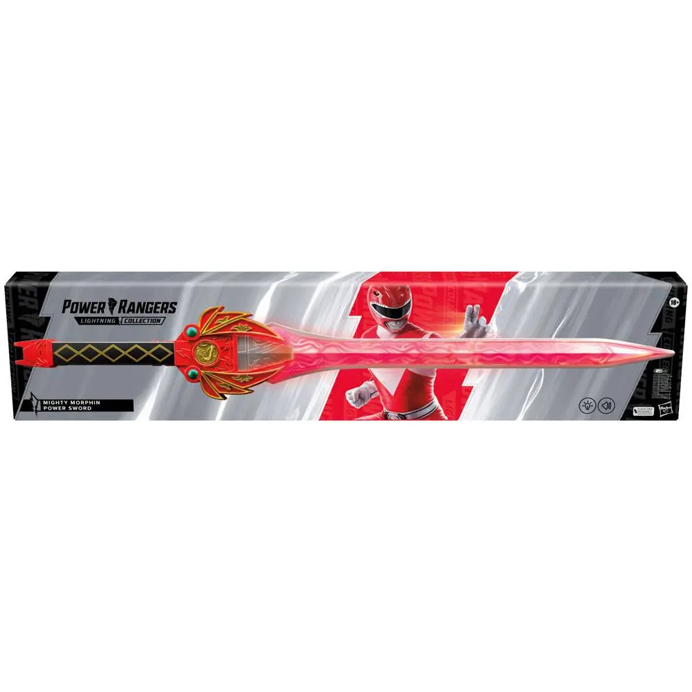 Mighty Morphin Power Rangers Lightning Collection Premium Roleplay Replica 2022 Red Ranger Power Sword product photo