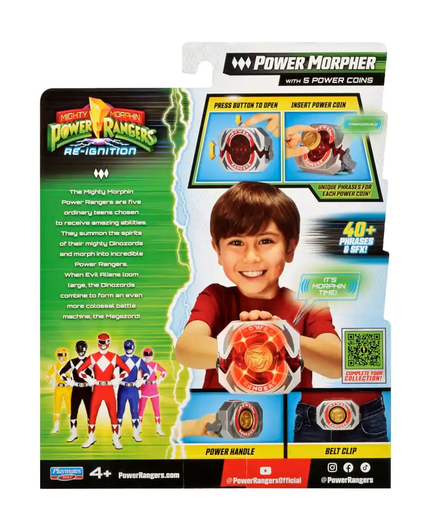 Mighty Morphin Power Rangers Belt clip Power Morpher Deluxe product photo