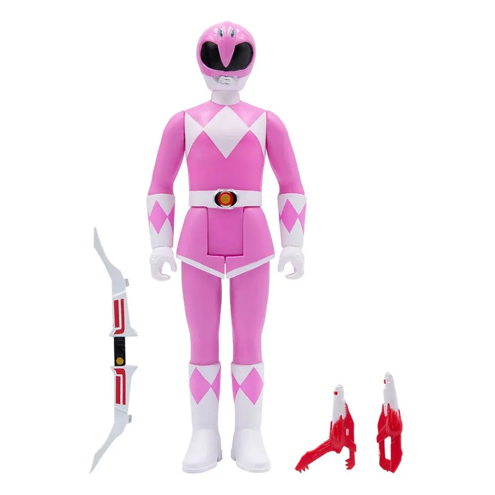 Mighty Morphin Power Rangers ReAction Action Figure Pink Ranger 10 cm product photo