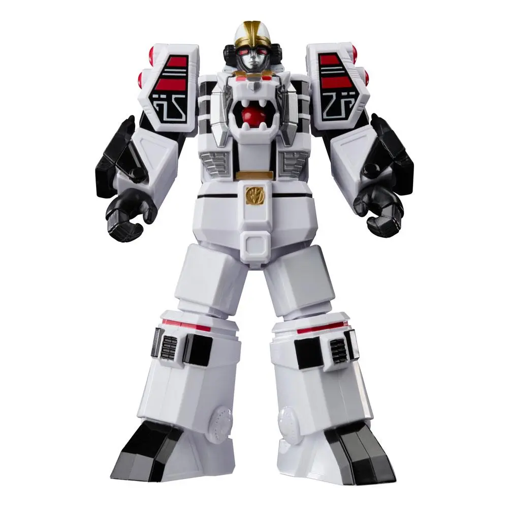 Mighty Morphin Power Rangers Retro Style Action Figure 2022 White Tigerzord Warrior Mode 18 cm product photo
