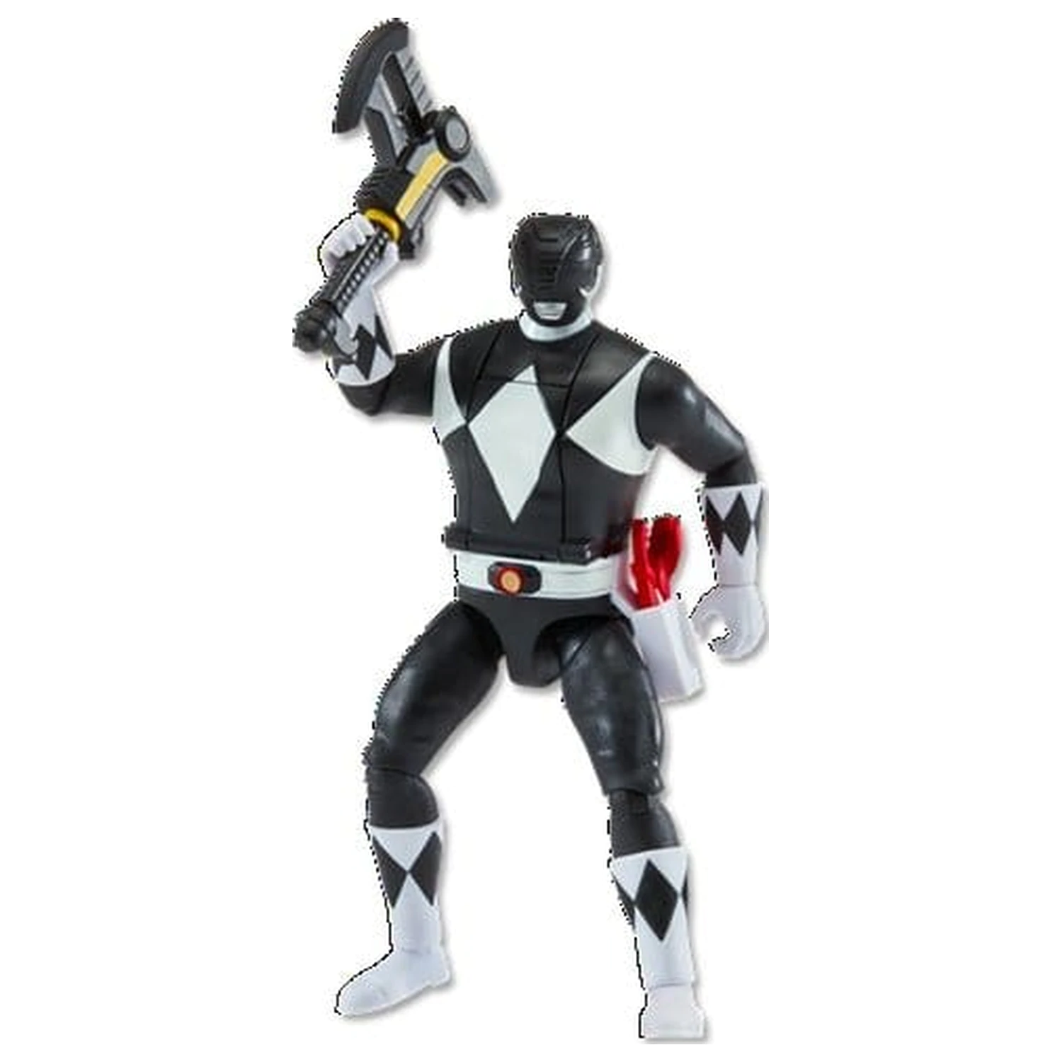 Mighty Morphin Power Rangers Season 2 Auto-Morphin Action Figure Black Ranger product photo