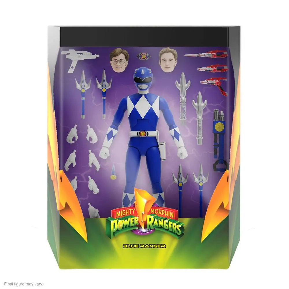 Mighty Morphin Power Rangers Ultimates Action Figure Blue Ranger 18 cm termékfotó