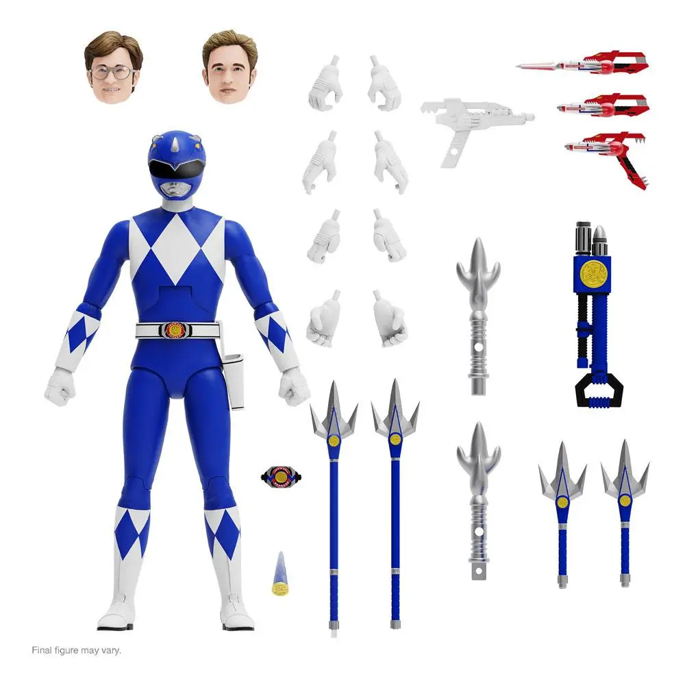 Mighty Morphin Power Rangers Ultimates Action Figure Blue Ranger 18 cm termékfotó