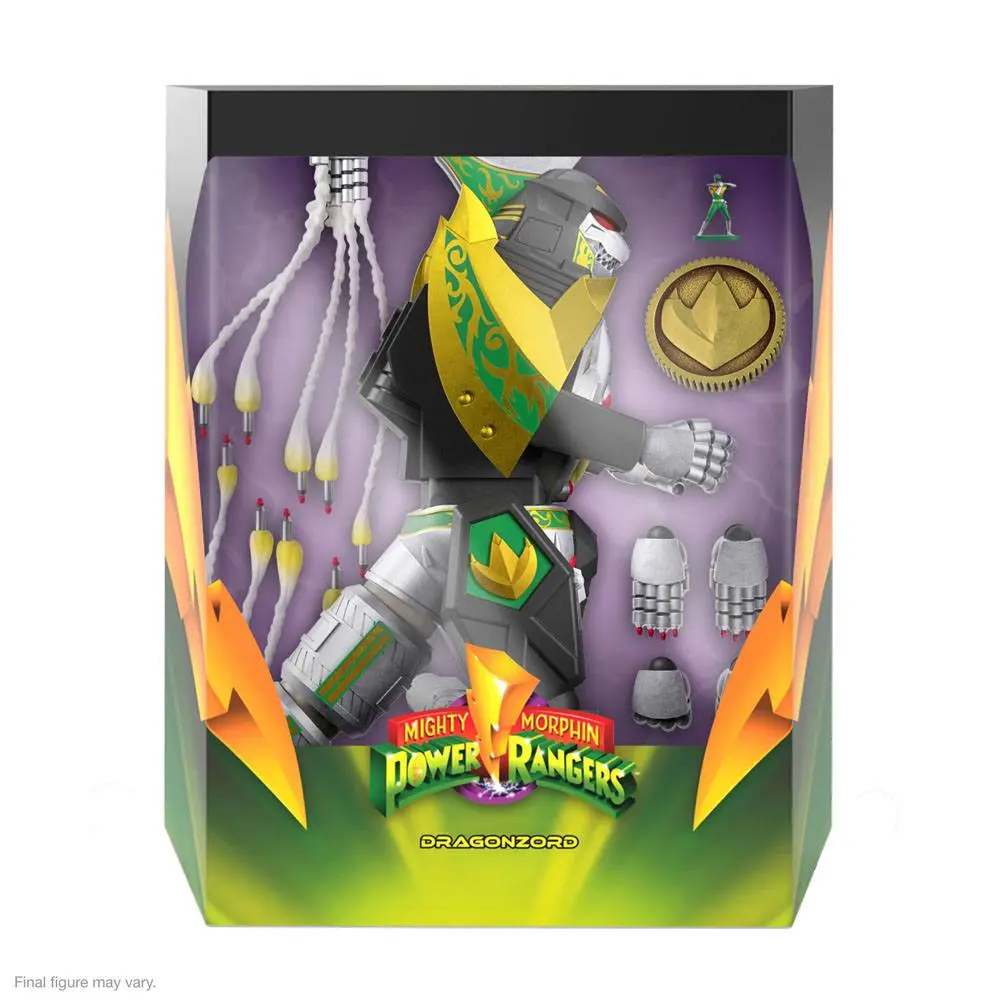 Mighty Morphin Power Rangers Ultimates Action Figure Dragonzord 23 cm termékfotó