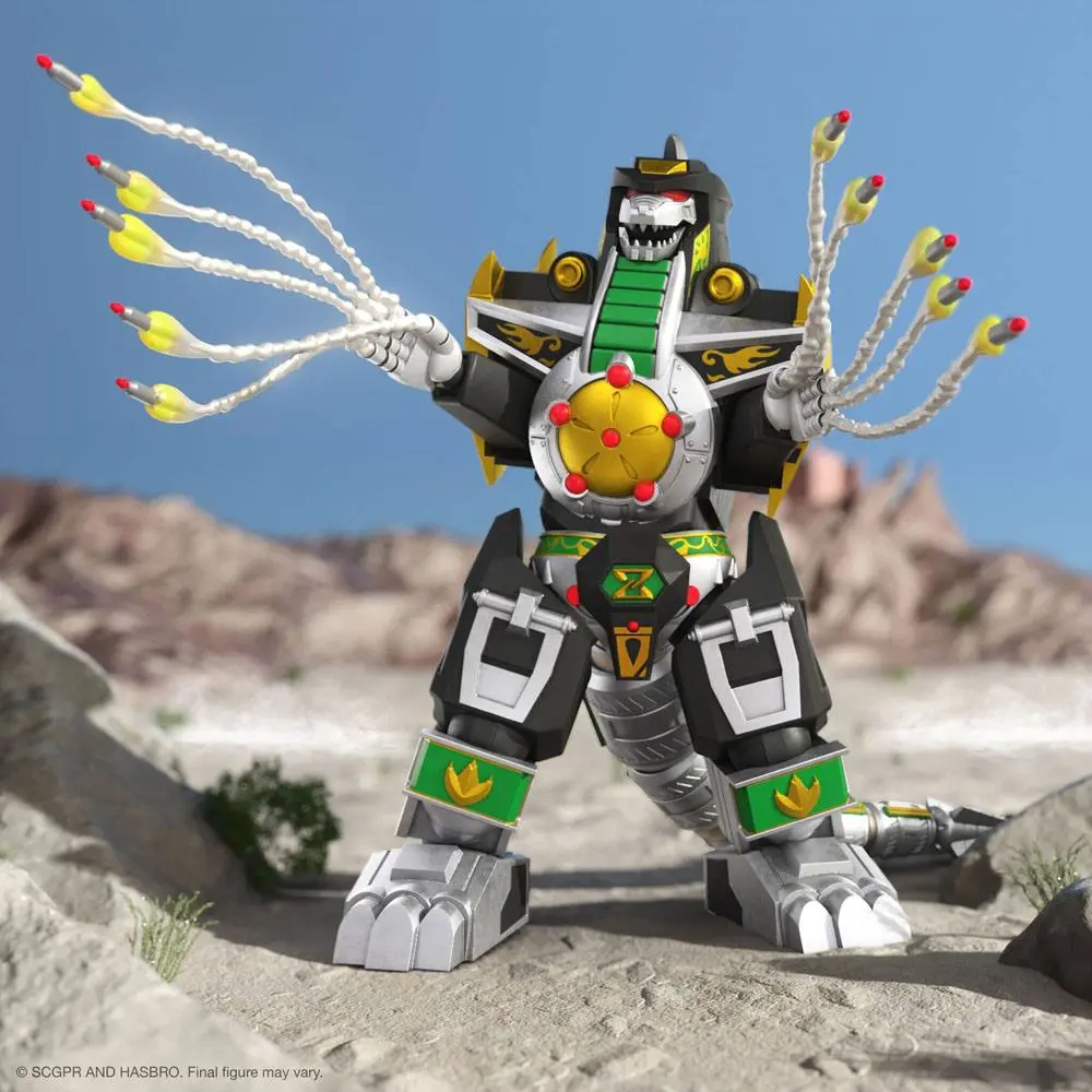 Mighty Morphin Power Rangers Ultimates Action Figure Dragonzord 23 cm termékfotó