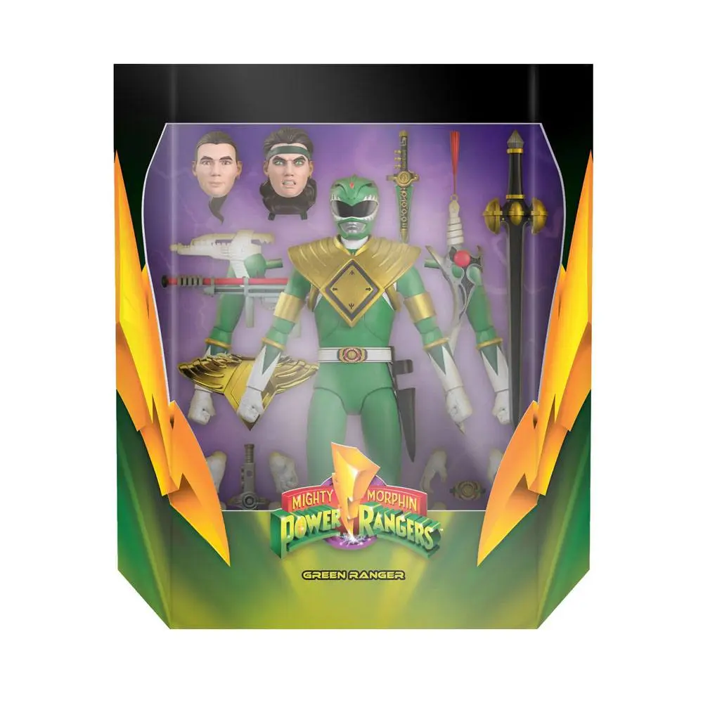 Mighty Morphin Power Rangers Ultimates Action Figure Green Ranger 18 cm termékfotó