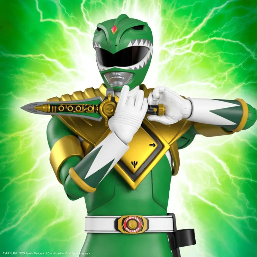 Mighty Morphin Power Rangers Ultimates Action Figure Green Ranger 18 cm termékfotó