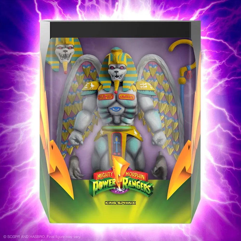 Mighty Morphin Power Rangers Ultimates Action Figure King Sphinx 20 cm termékfotó