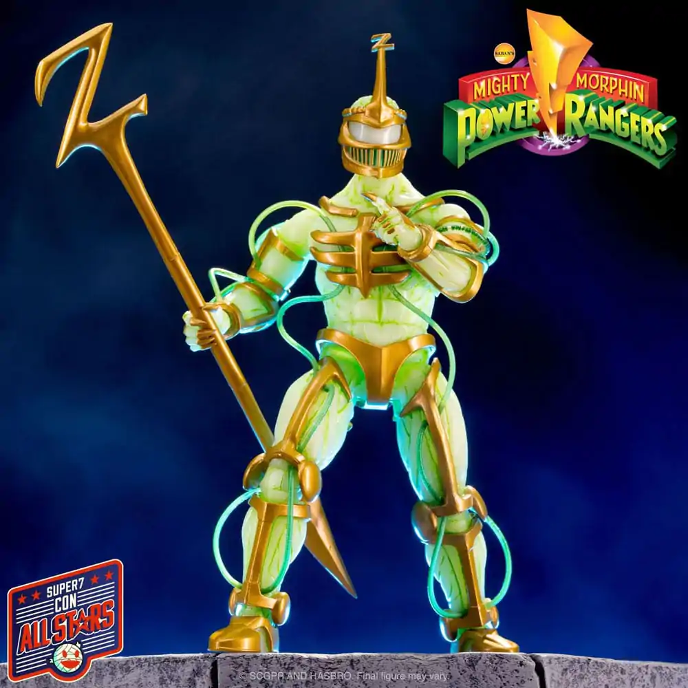 Mighty Morphin Power Rangers Ultimates! Action Figure Lord Zedd Imperial Gold Glow 18 cm termékfotó