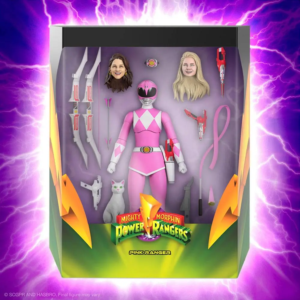 Mighty Morphin Power Rangers Ultimates Action Figure Pink Ranger 18 cm termékfotó