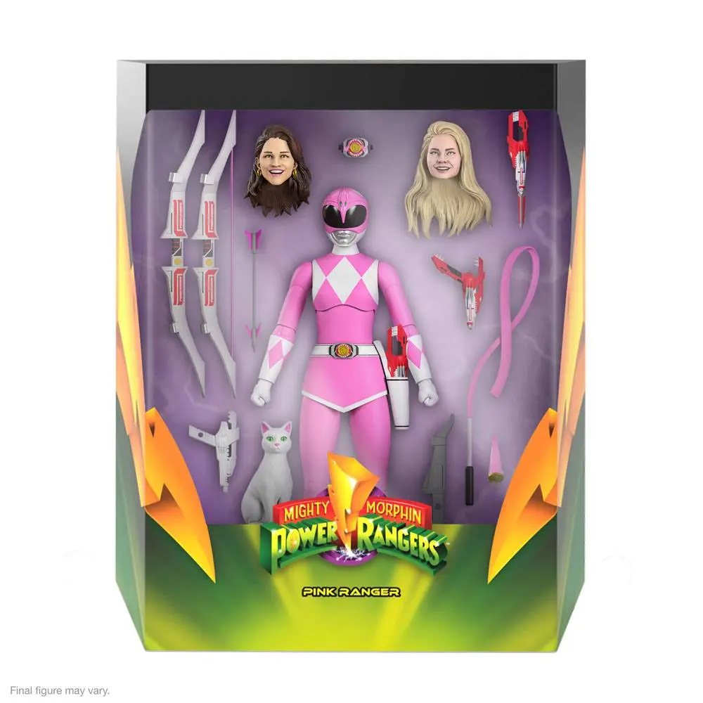 Mighty Morphin Power Rangers Ultimates Action Figure Pink Ranger 18 cm termékfotó