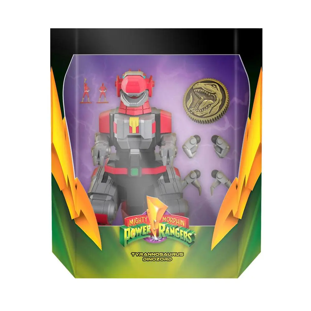 Mighty Morphin Power Rangers Ultimates Action Figure Tyrannosaurus Dinozord 20 cm termékfotó