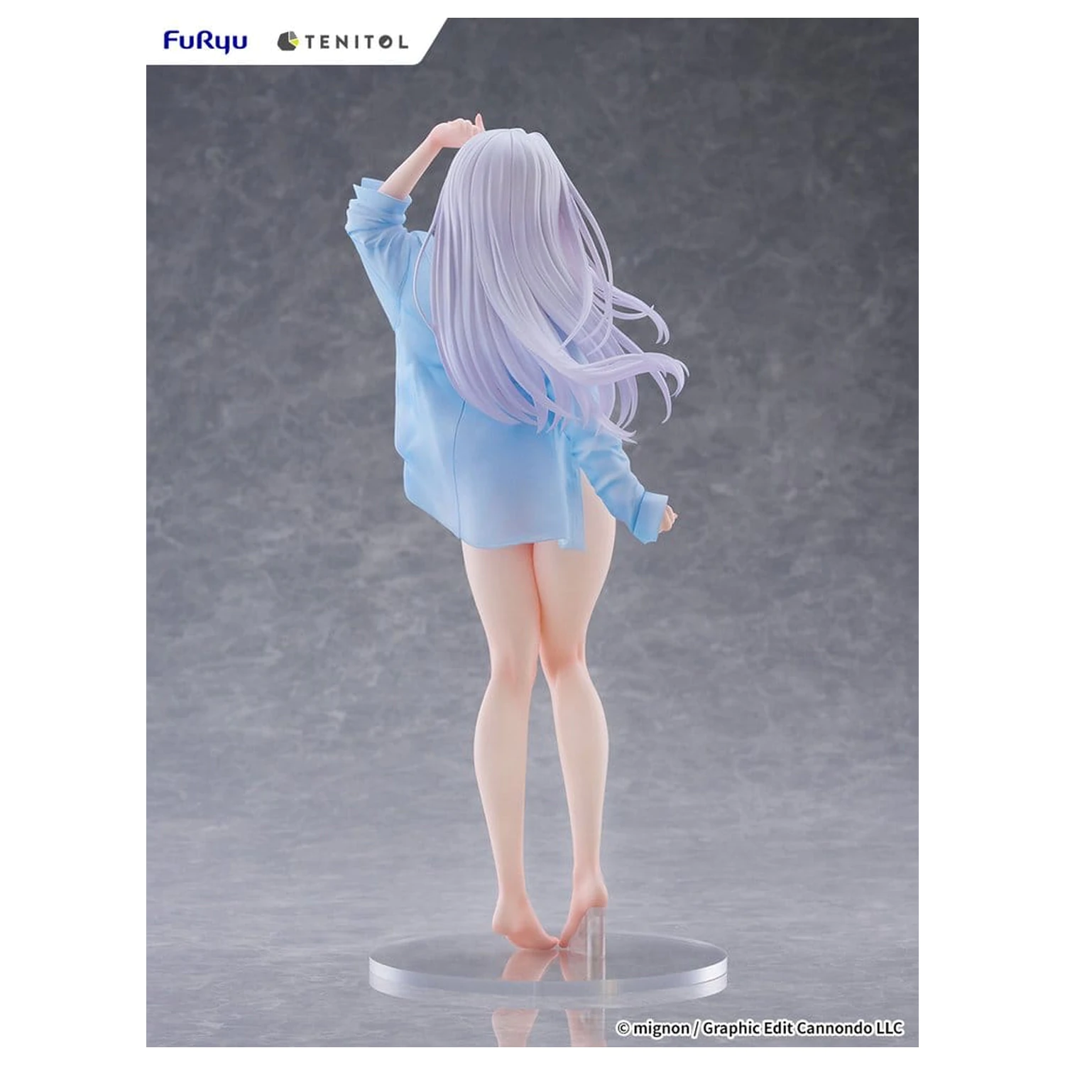 Mignon Works Tenitol Tall PVC Figure Shiro Swimsuit Ver. 30 cm product photo