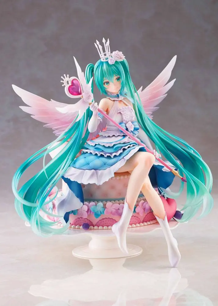 Miku Hatsune PVC Statue 1/7 Miku Hatsune Birthday 2020 Sweet Angel Ver. 22 cm product photo