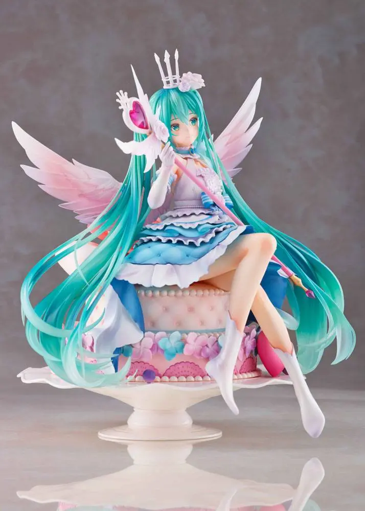 Miku Hatsune PVC Statue 1/7 Miku Hatsune Birthday 2020 Sweet Angel Ver. 22 cm product photo