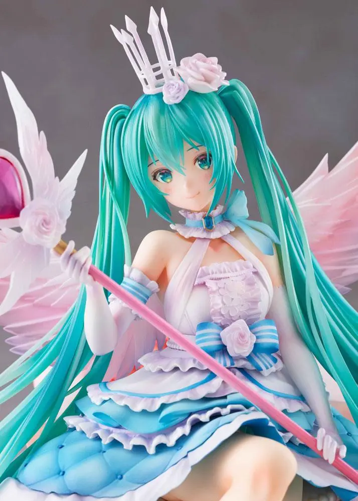 Miku Hatsune PVC Statue 1/7 Miku Hatsune Birthday 2020 Sweet Angel Ver. 22 cm product photo