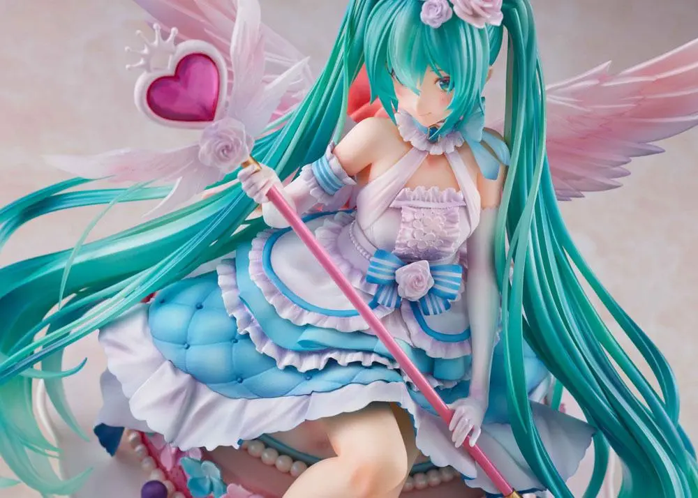 Miku Hatsune PVC Statue 1/7 Miku Hatsune Birthday 2020 Sweet Angel Ver. 22 cm product photo