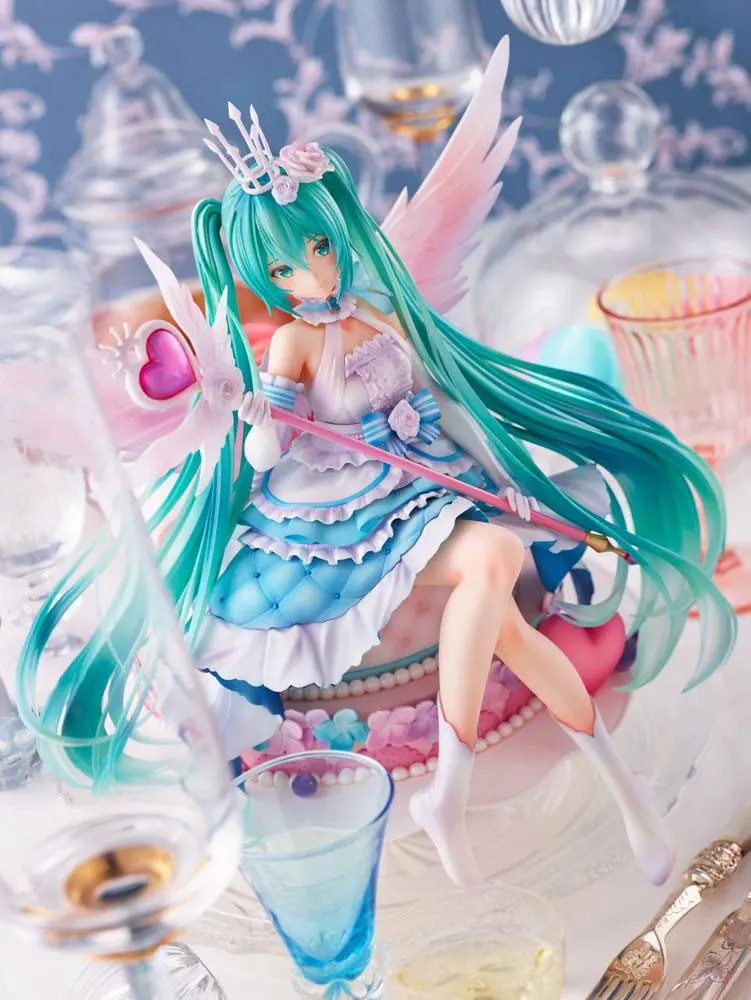 Miku Hatsune PVC Statue 1/7 Miku Hatsune Birthday 2020 Sweet Angel Ver. 22 cm product photo