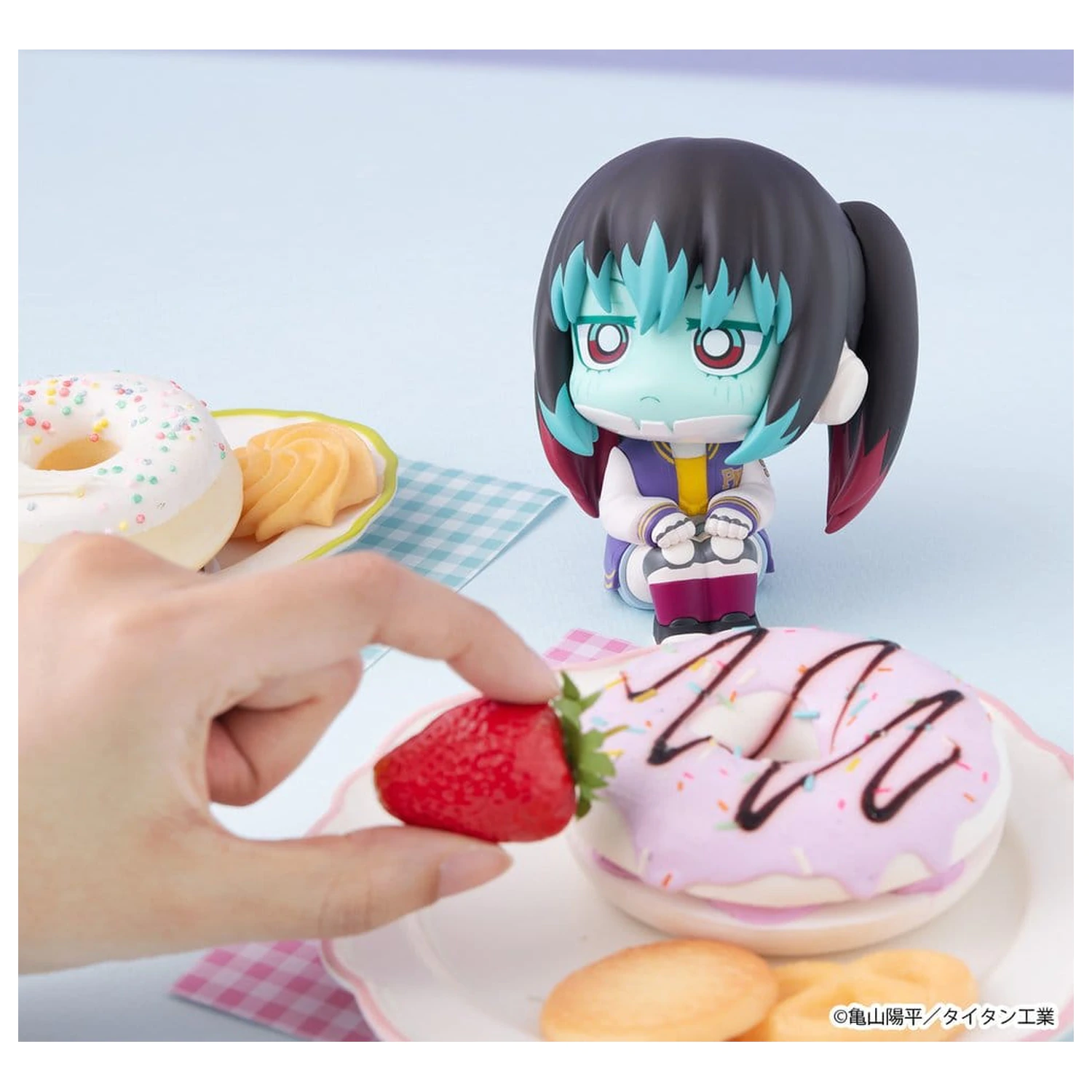 Milky Subway Look Up PVC Figure The Galactic Limited Express Makina 11 cm product photo