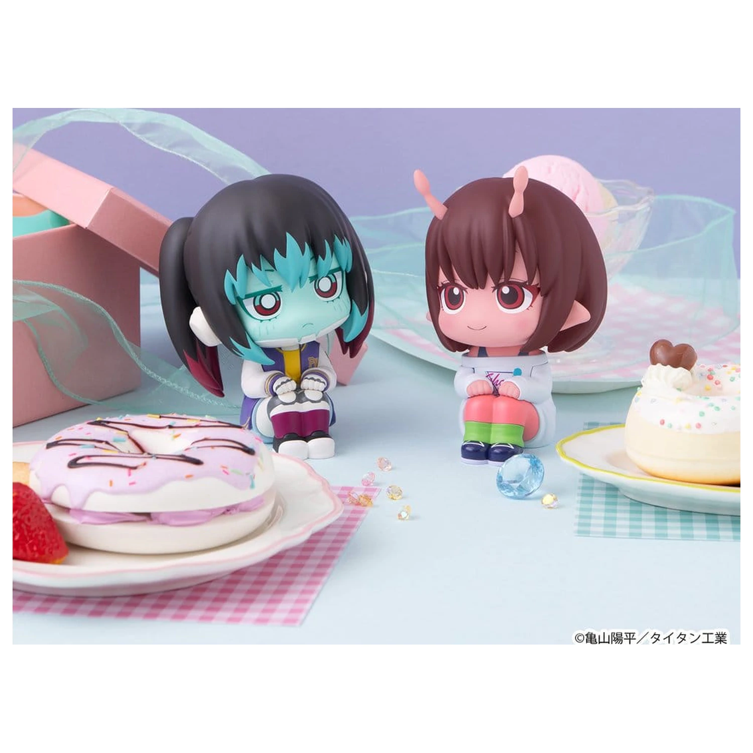 Milky Subway Look Up PVC Figure The Galactic Limited Express Makina 11 cm product photo