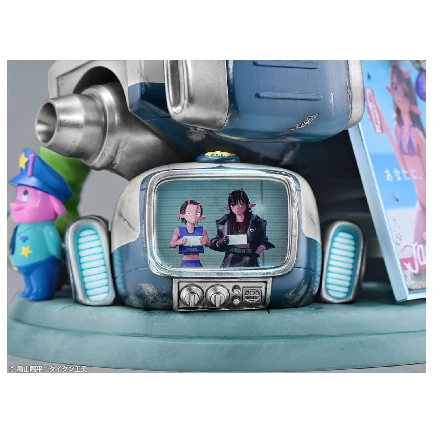Milky Subway The Galactic Limited Express PVC Figures 2-Pack Chiharu & Makina 18 cm product photo