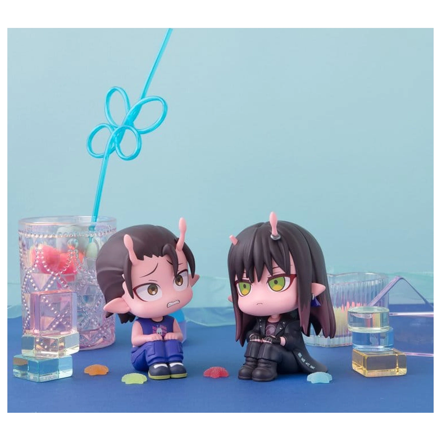 Milky Subway The Galactic Limited Express Look Up PVC Figures 2-Pack Akane & Kanata 11 cm (with gift) product photo
