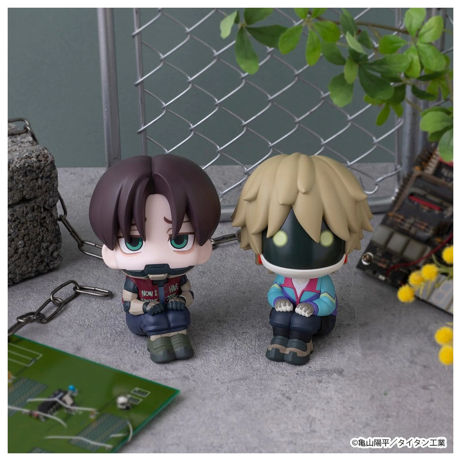 Milky Subway The Galactic Limited Express Look Up PVC Figures 2-Pack Kurt & Max 11 cm (with gift) product photo