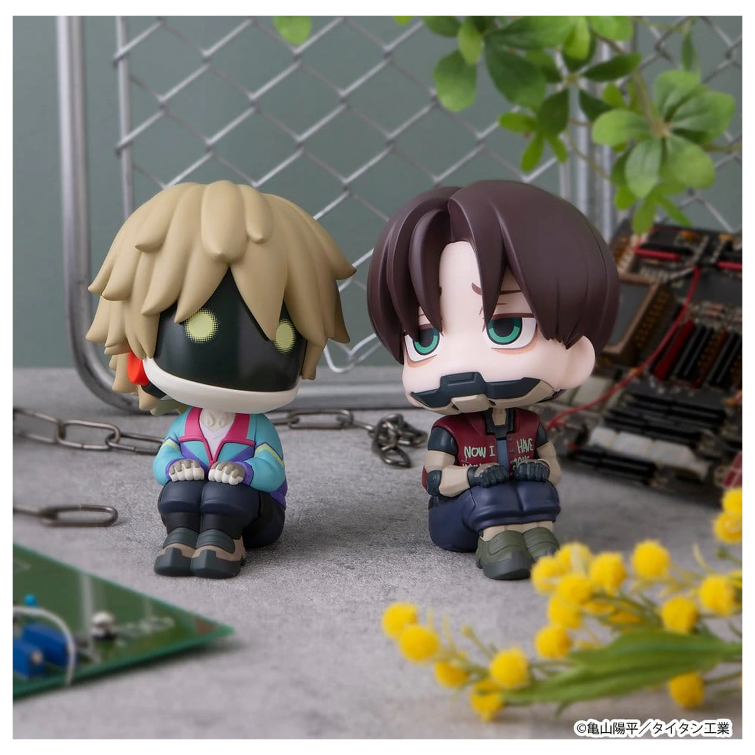 Milky Subway The Galactic Limited Express Look Up PVC Figures 2-Pack Kurt & Max 11 cm (with gift) product photo