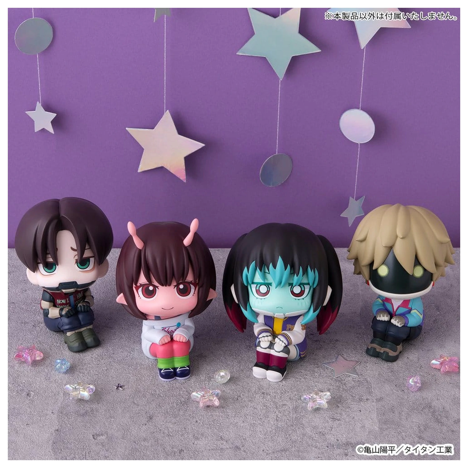 Milky Subway The Galactic Limited Express Look Up PVC Figures 2-Pack Kurt & Max 11 cm (with gift) product photo