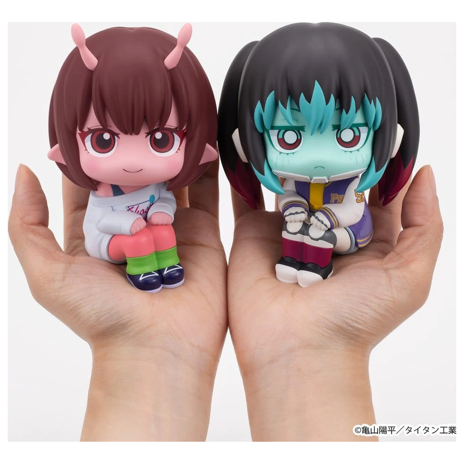 Milky Subway The Galactic Limited Express Look Up PVC Figures 2-Pack Chiharu & Makina 11 cm (with gift) product photo
