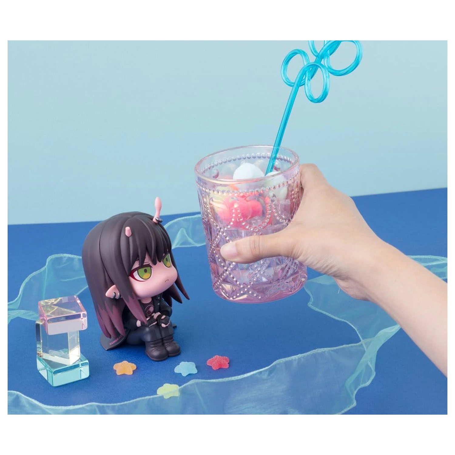 Milky Subway The Galactic Limited Express Look Up PVC Figure Akane 11 cm product photo