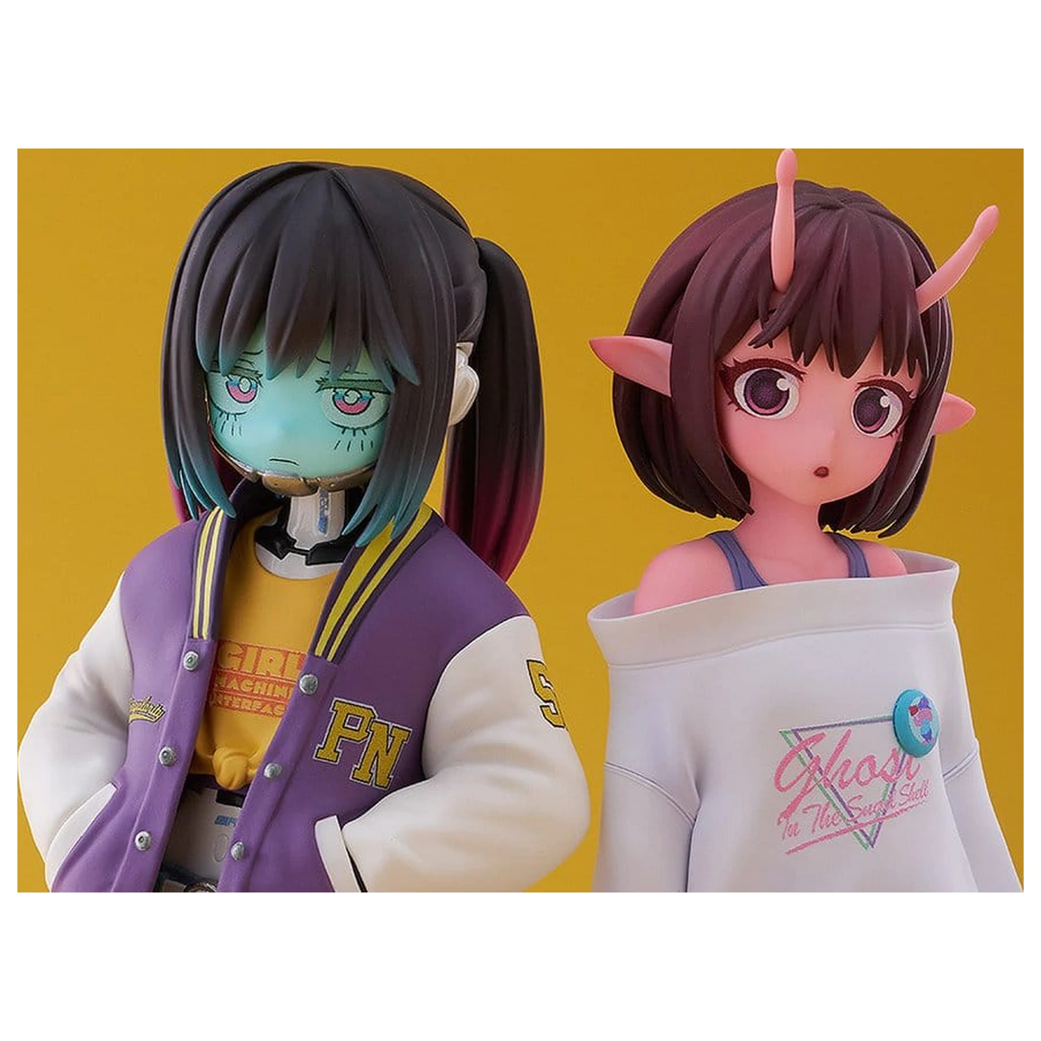 Milky Subway The Galactic Limited Express Pop Up Parade PVC Figure Chiharu & Makina 15 cm product photo