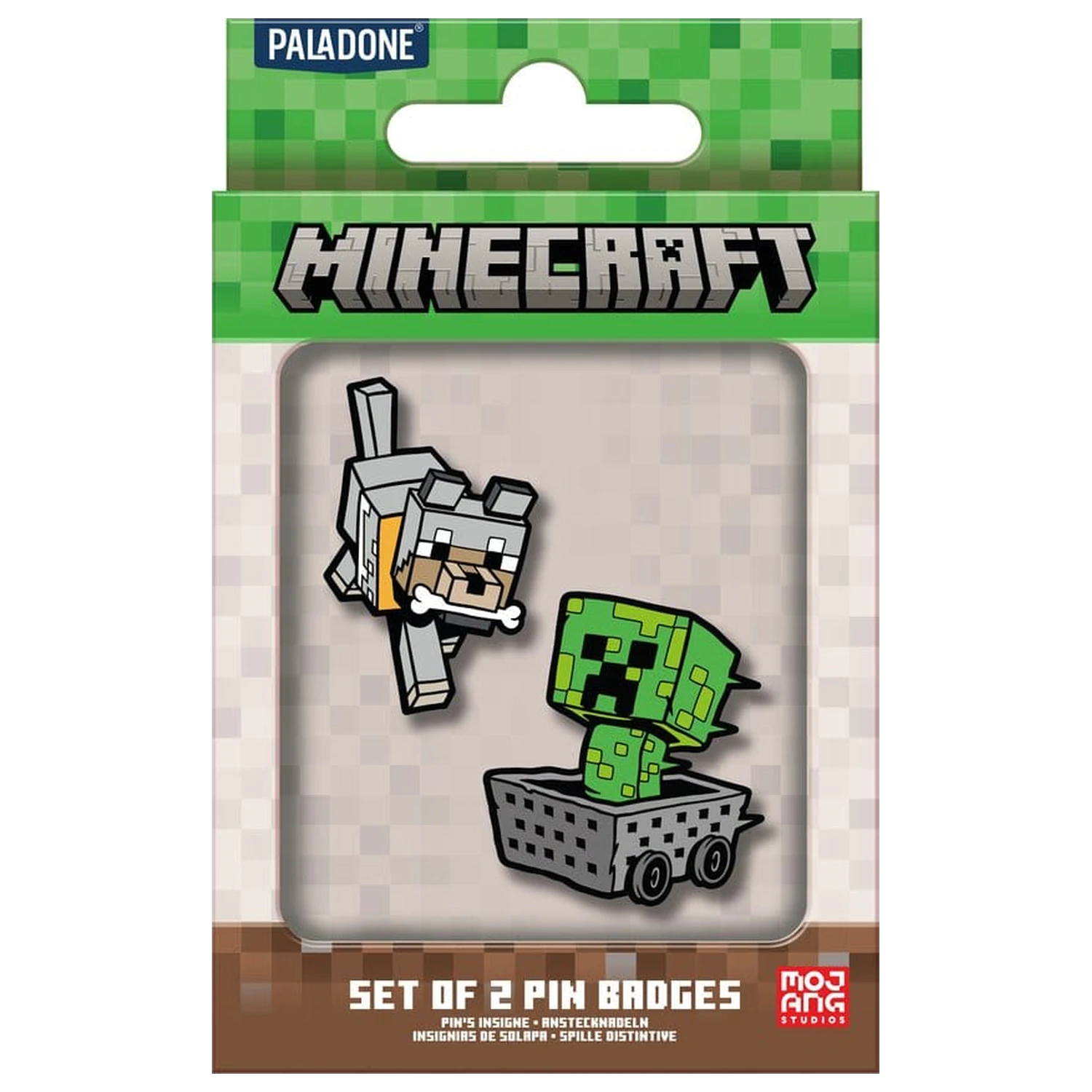 Minecraft Pin Badge 2-Pack product photo