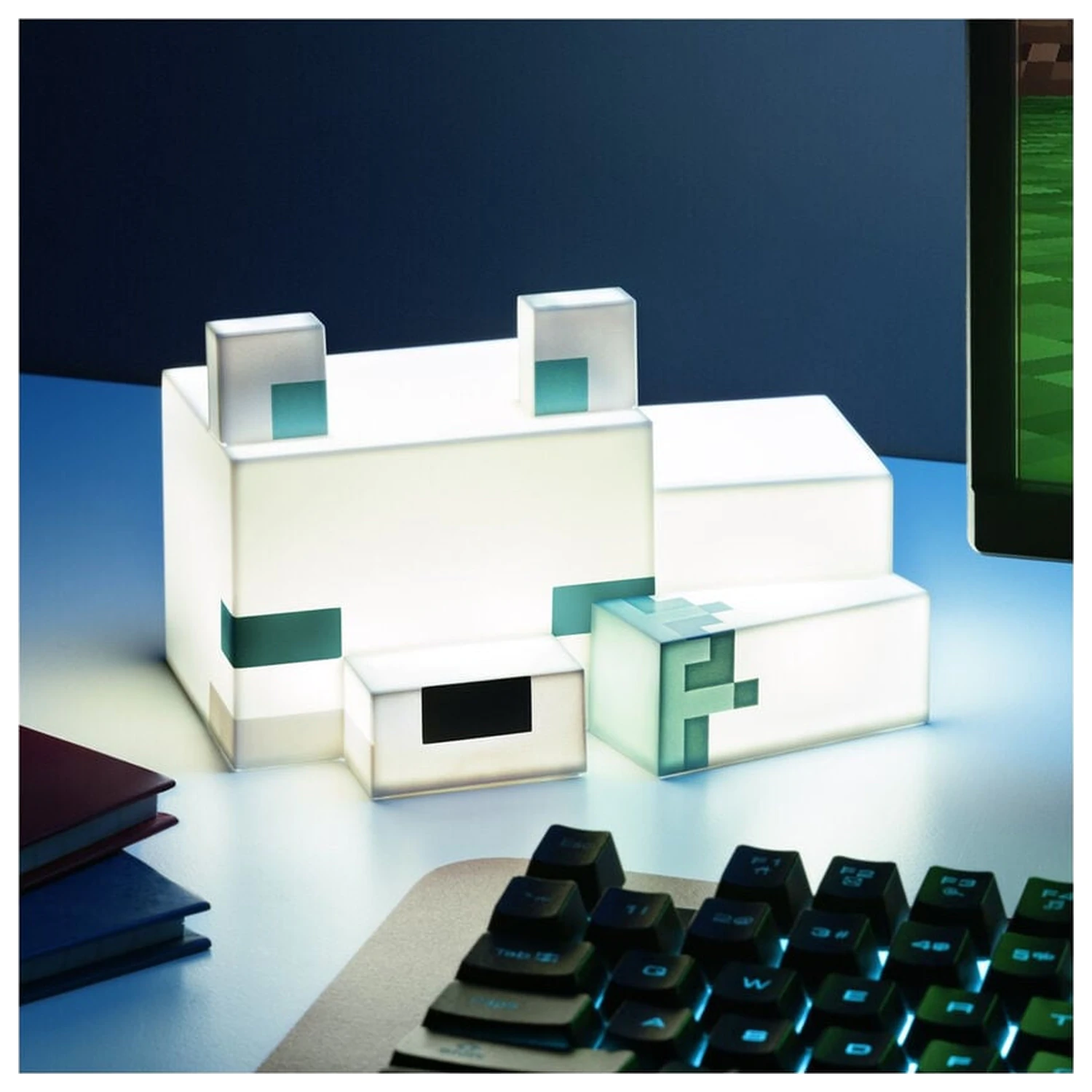 Minecraft 3D Arctic Fox Night Light product photo