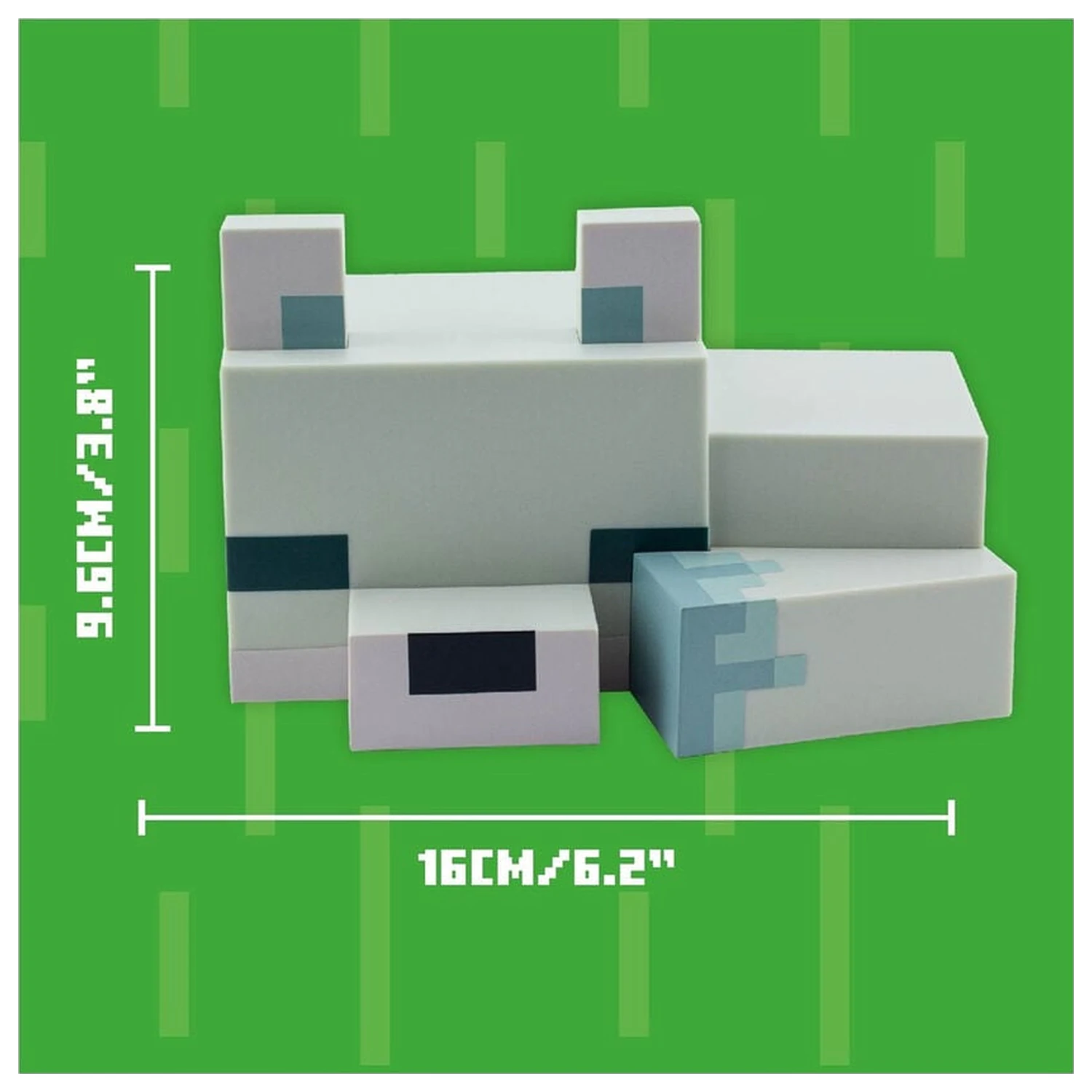 Minecraft 3D Arctic Fox Night Light product photo