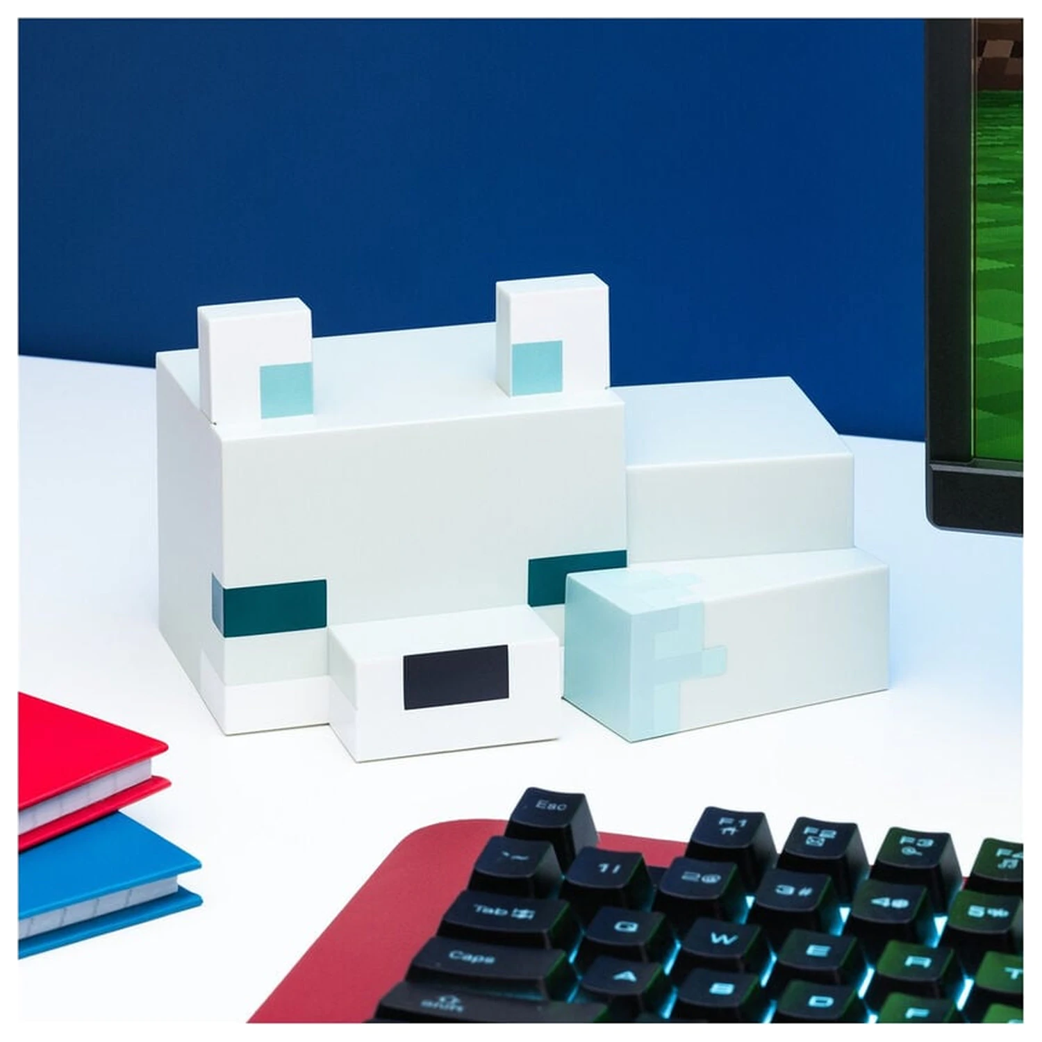 Minecraft 3D Arctic Fox Night Light product photo