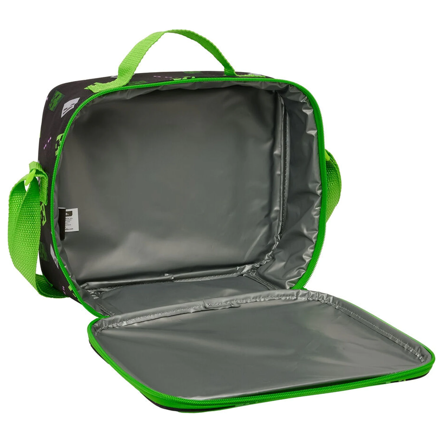 Minecraft 3D thermal lunch bag product photo