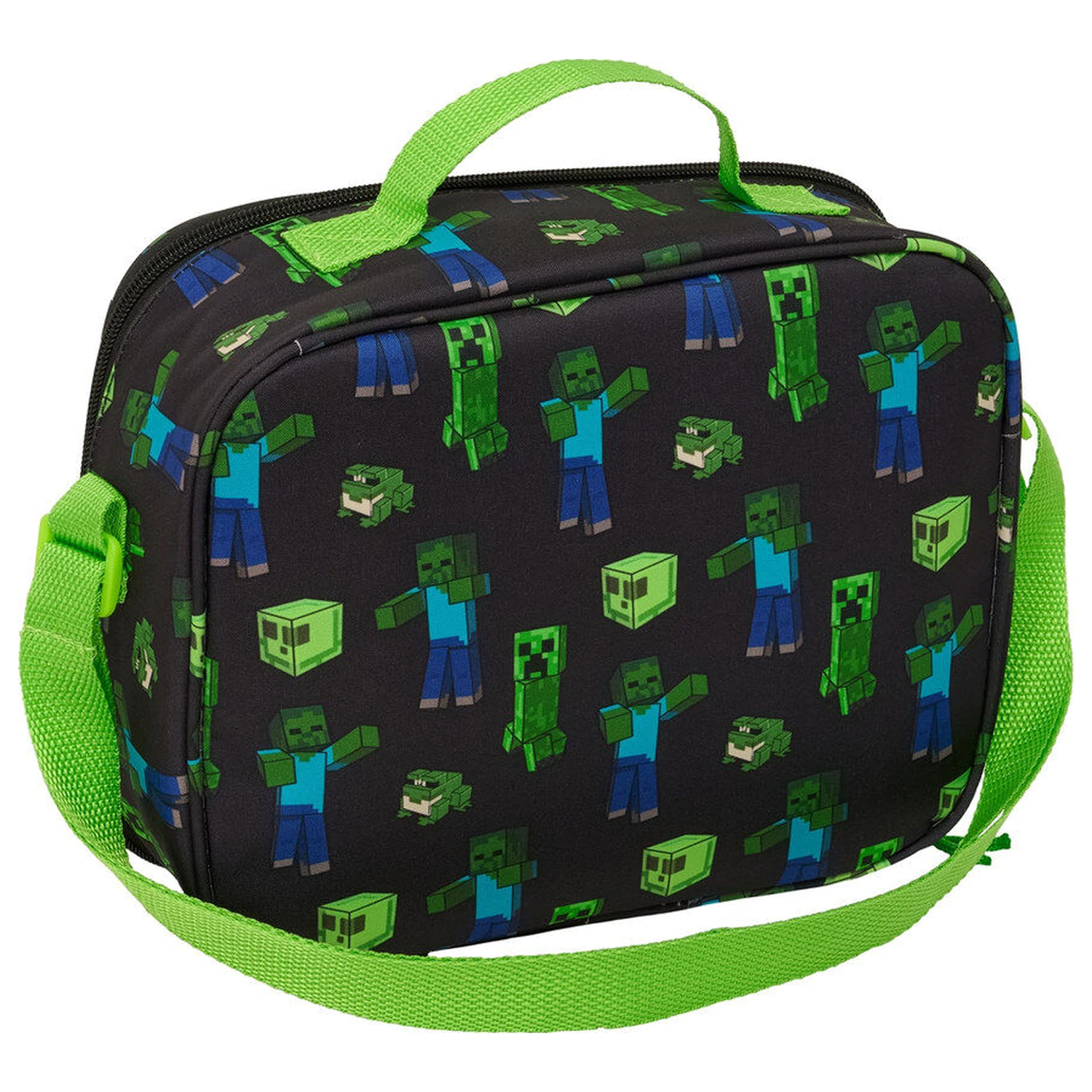 Minecraft 3D thermal lunch bag product photo