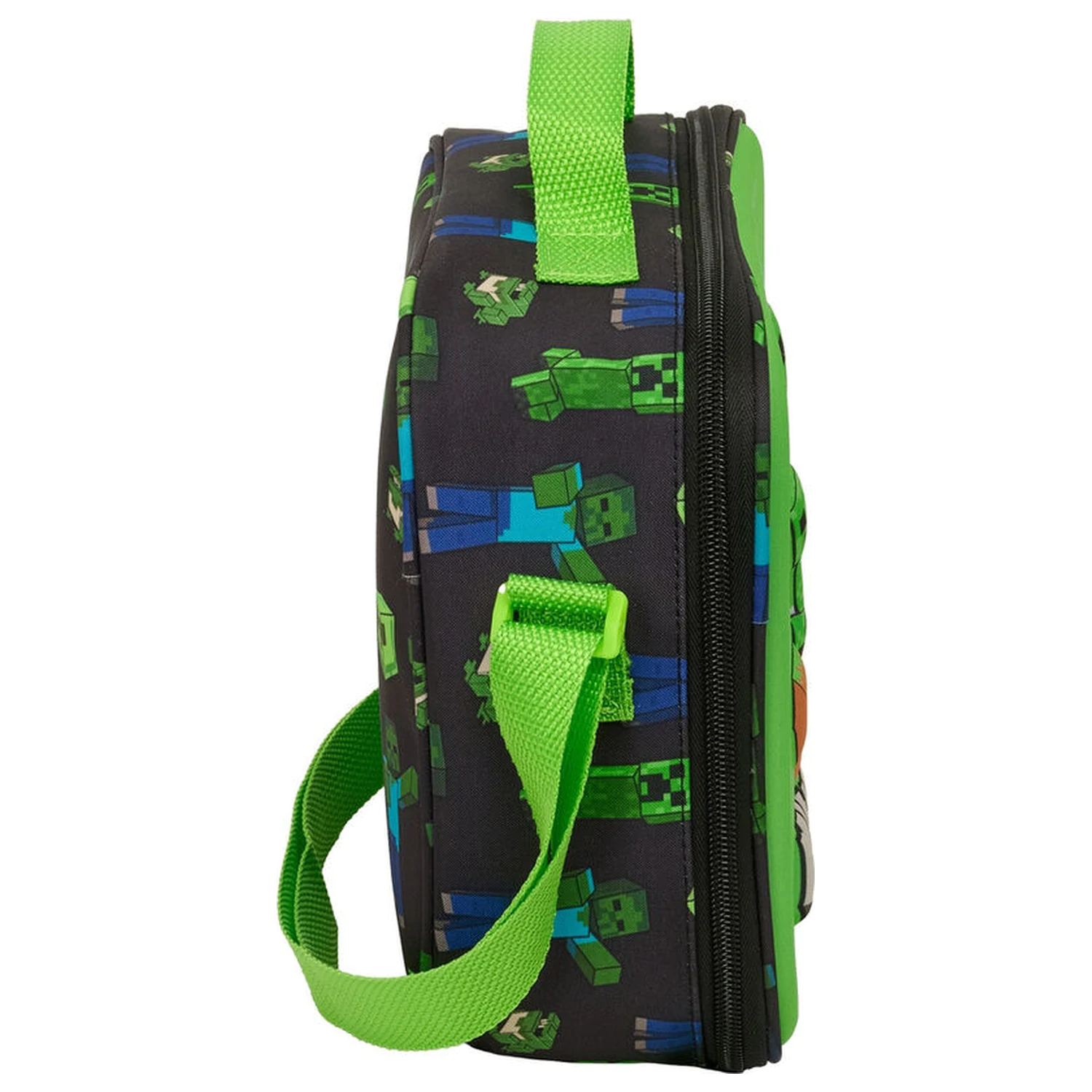 Minecraft 3D thermal lunch bag product photo