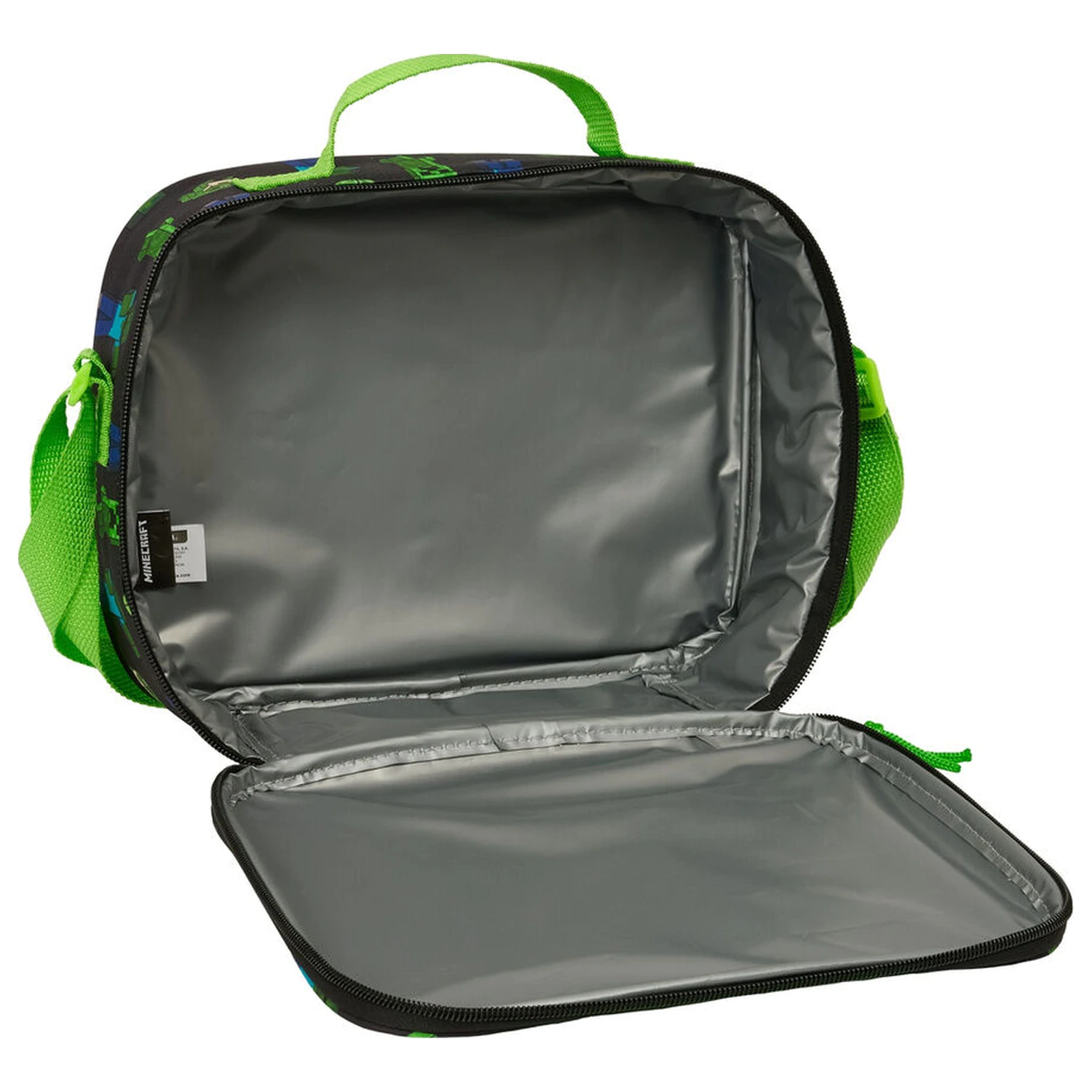 Minecraft 3D thermal lunch bag product photo