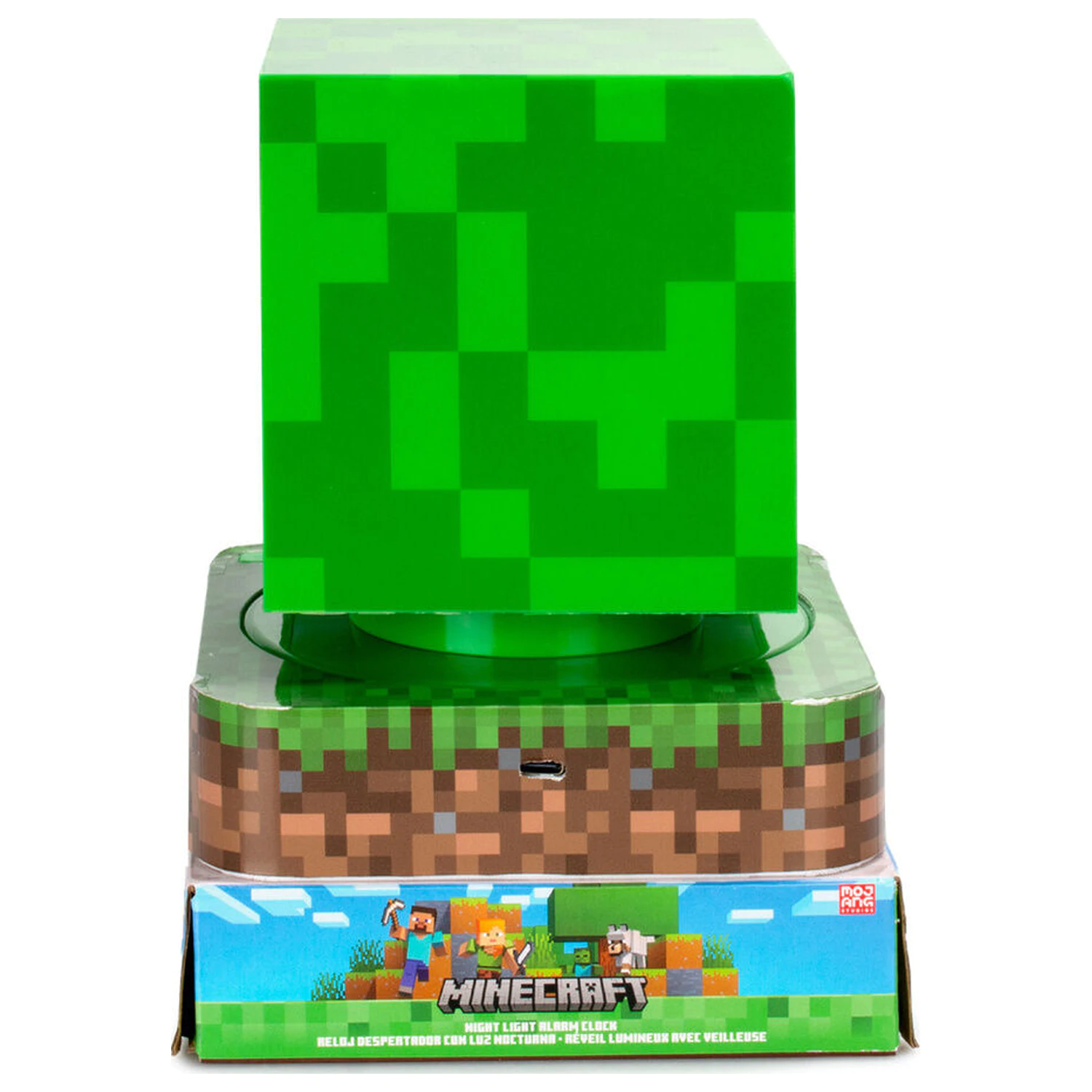 Minecraft 3D lamp with alarm product photo