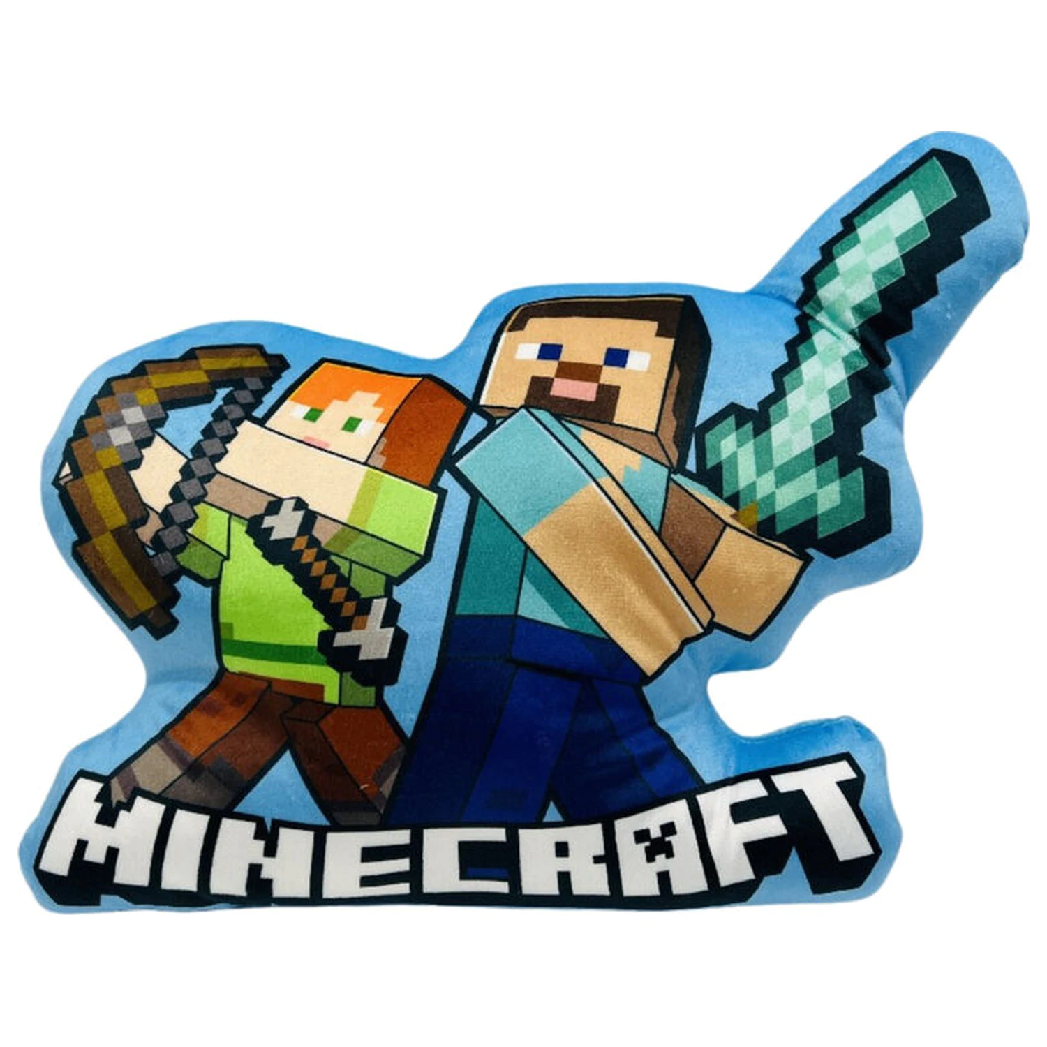 Minecraft 3D cushion product photo