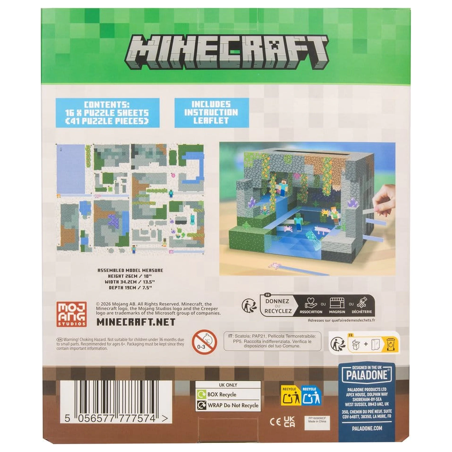 Minecraft Construction Kit 3D Scene product photo