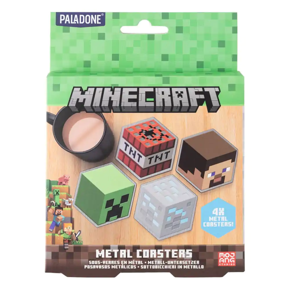 Minecraft Coaster 4-Pack product photo