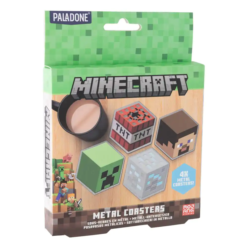 Minecraft Coaster 4-Pack product photo