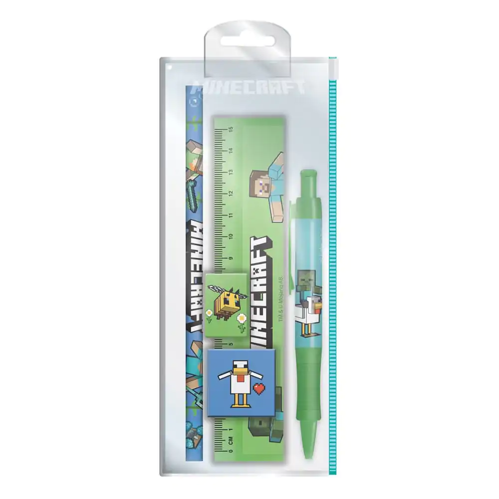 Minecraft 5-Piece Stationery Set product photo