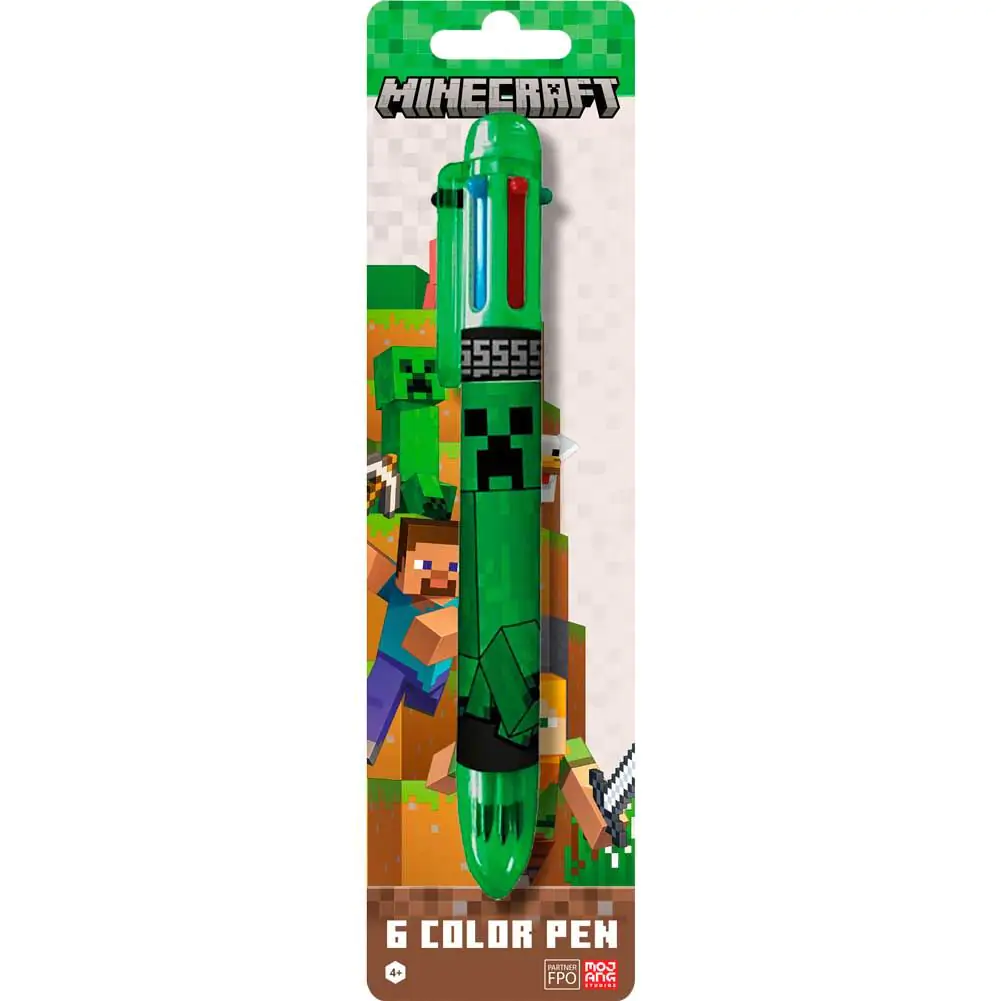 Minecraft 6 color pen product photo