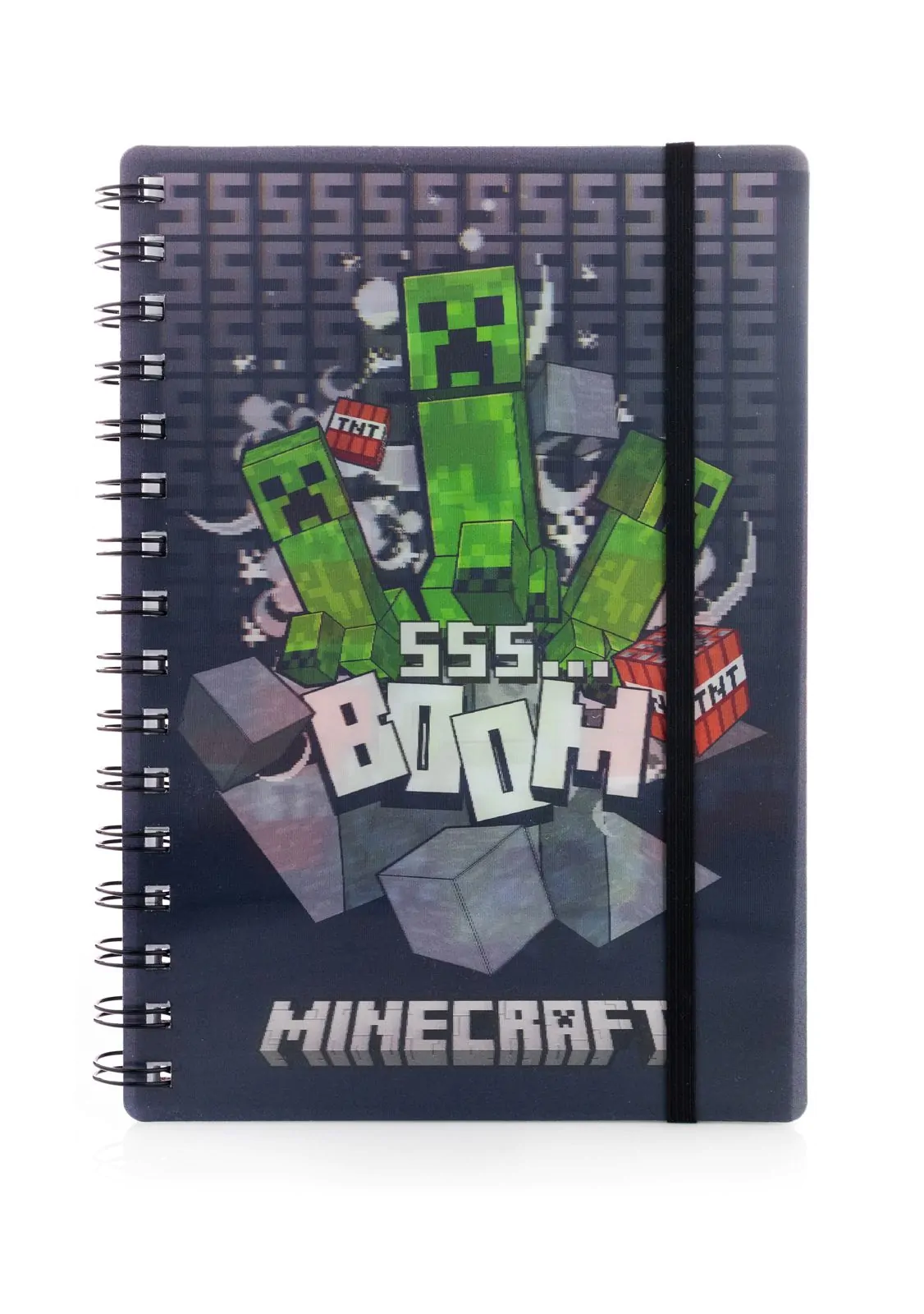Minecraft 3D Wiro Notebook A5 product photo