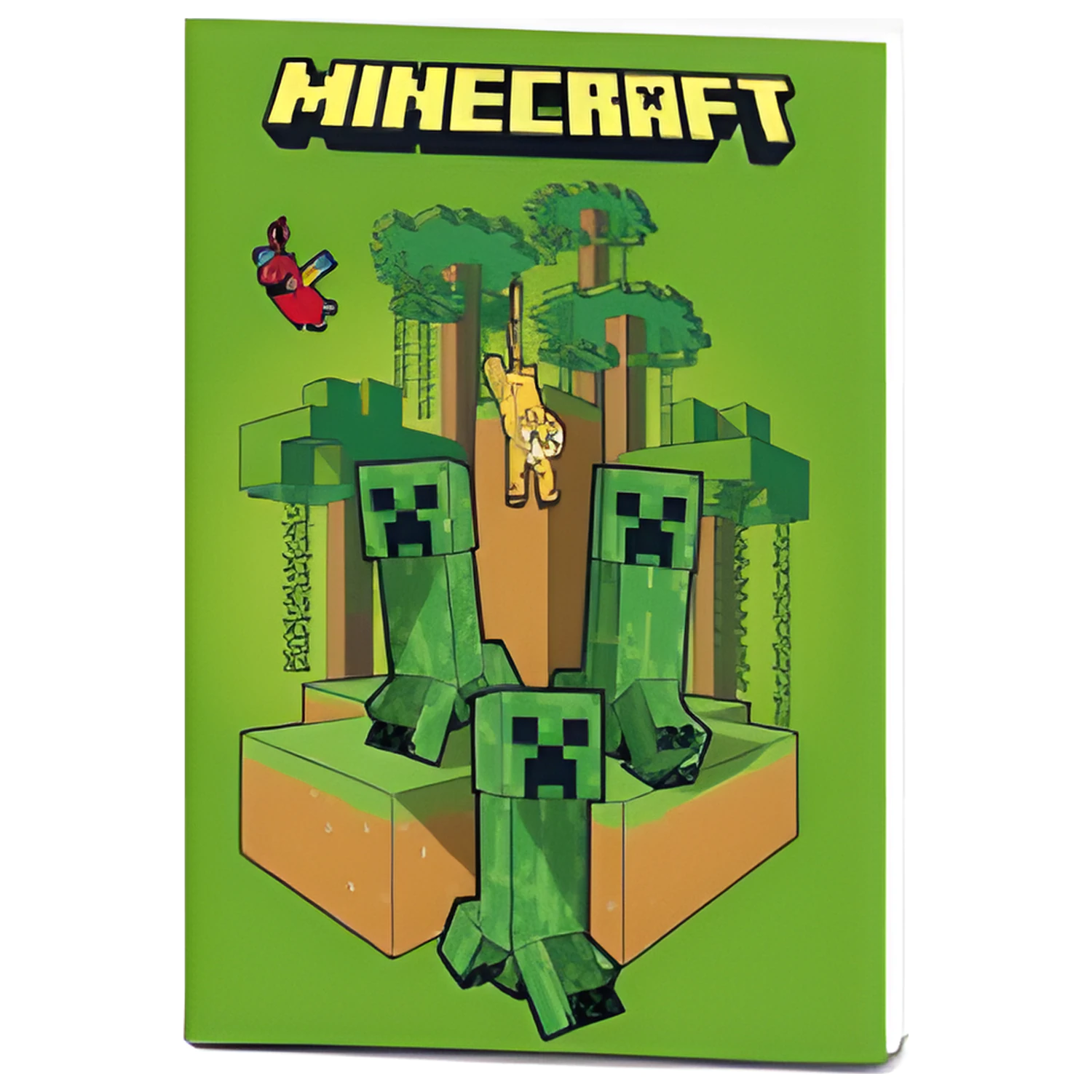 Minecraft A5 notebook product photo